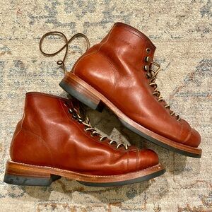 Unmarked Archie Red Horse Goodyear Welted Boot, Sz 7